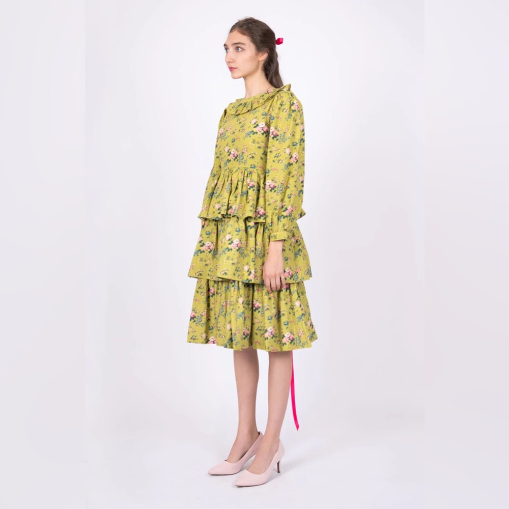 Batsheva x Laura Ashley Welsh Dress